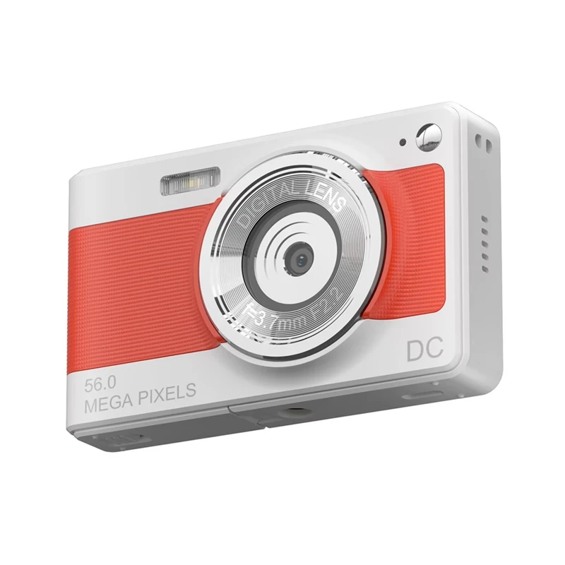 FFYY-1080P كاميرا رقمية كاميرا فيديو كاميرا 56MP 2.8 بوصة IPS شاشة 8X كاميرا زووم رقمية هدية للأطفال