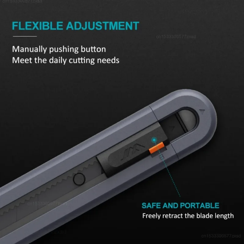 Xiaomi Jimihome Multifunctional Utility Knife with Safety Lock Pocket Tools Household DIY Handicraft Tool Stretch Utility Knife