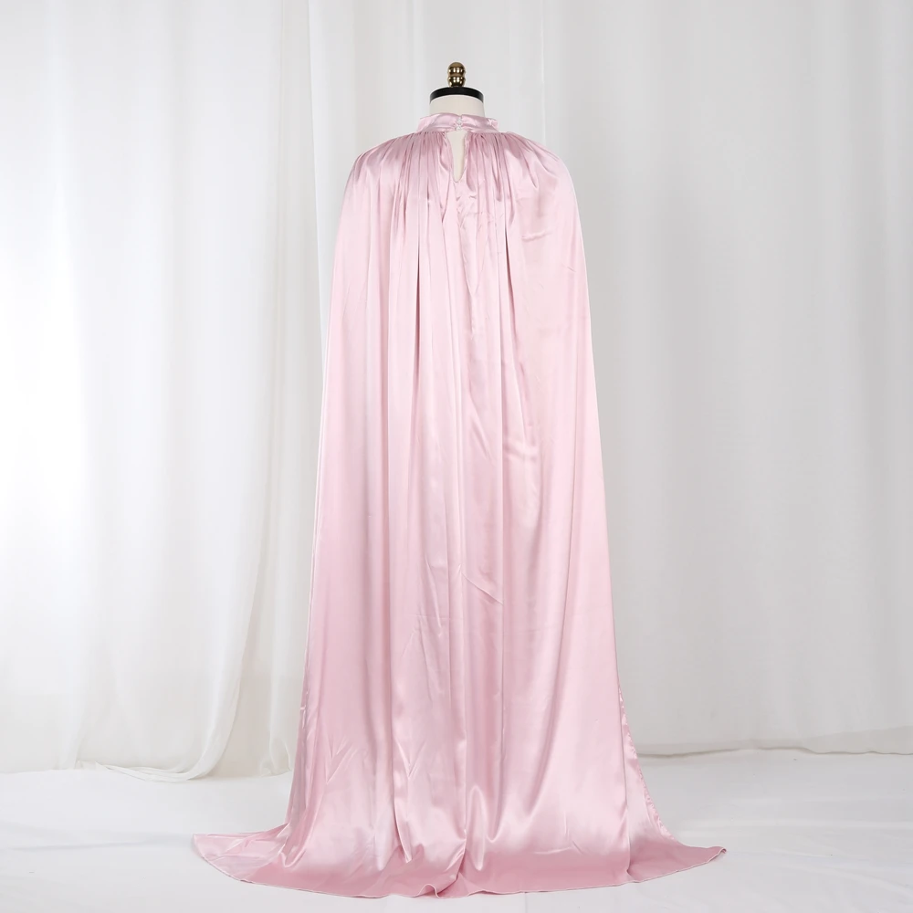 Elegant Maternity Dress for Photography Cape Split Gown Pregnant Women Photoshoot Costume Pregnancy Studio Prop
