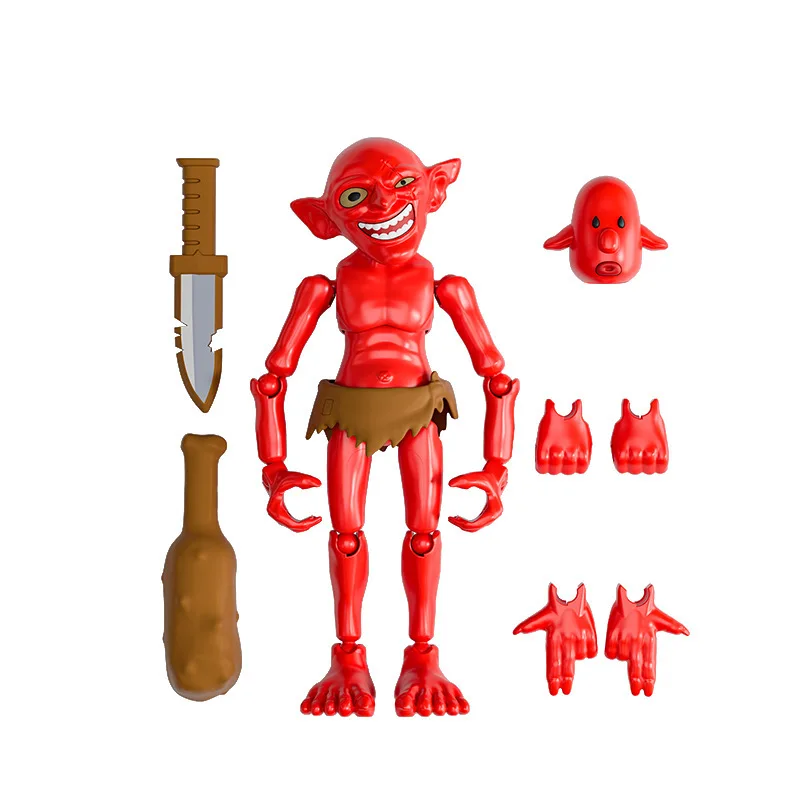 Glückliche 13 Puppe Figur bewegliche Gelenk puppe Gelenk puppe Glück 13 3d zusammen gebautes Jungen spielzeug geschenk – Detail 5