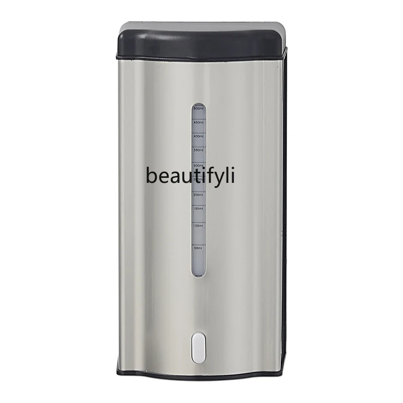 

304 stainless steel soap dispenser Wall-mounted induction hand sanitizer Automatic soap dispenser Commercial soap box