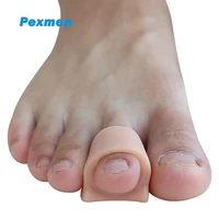 Pexmen 2/4 Uds Corrector de punta de martillo férulas para dedos de los pies Realign doblado garra rizada martillo dedos del pie separador alisadores para hombres y mujeres