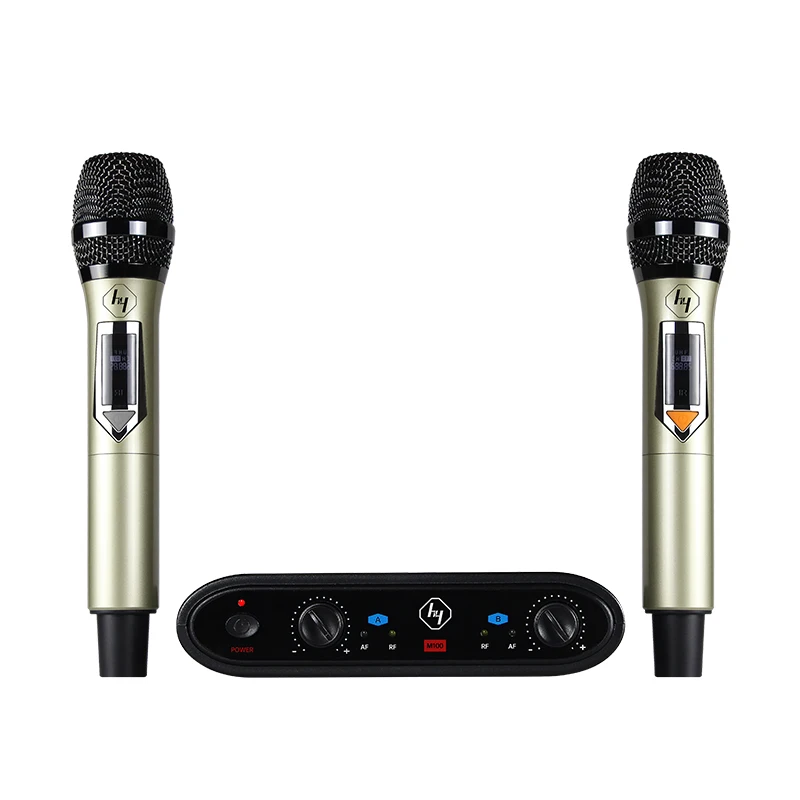 Hot Sale  Professional VHF Handhold Wireless Microphone M100