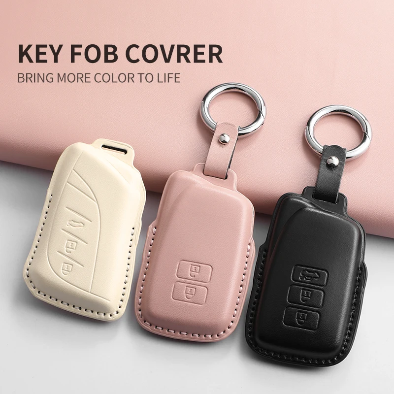 1pc Car Key Cover Case for Lexus ABC and All Series Models, Anti-lost Anti-scratch Full Wrap Design, Precise Buttons
