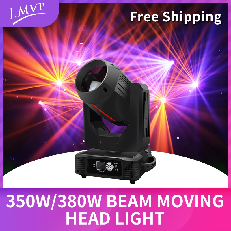 

I.MVP 350W 17R 380W 19R 8+16+24 prisms Rainbow Beam Moving Head Lighting for Party DJ Party Nightclub Dance Floor Wedding