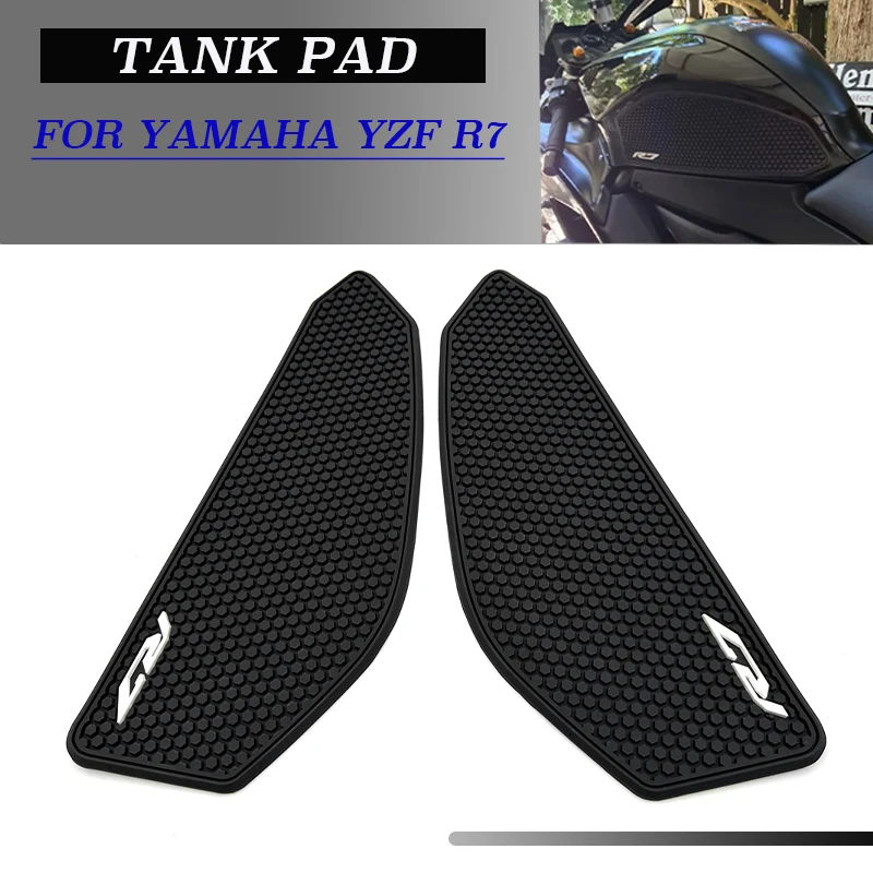 

Motorcycle Fuel Tank pad for YAMAHA YZF R7 YZFR7 yzf r7 2021-2022 Non-slip Protector Stickers Tank Pads Protector Stickers