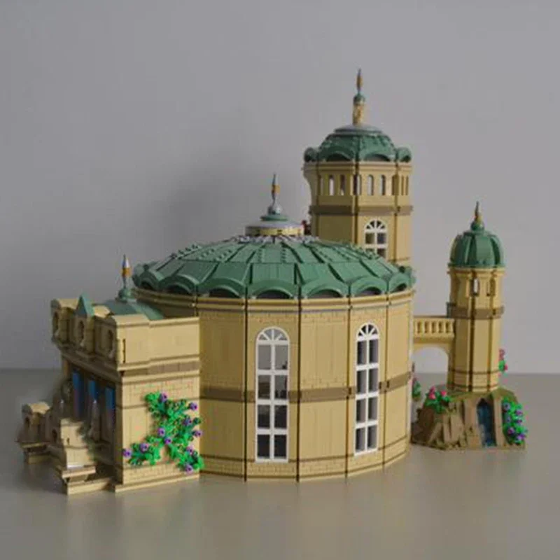 Moc Bouwstenen Street View Modelserie Grand Palace Technische Bakstenen Diy Assemblage Beroemd Speelgoed Voor Childr Vakantiegeschenken