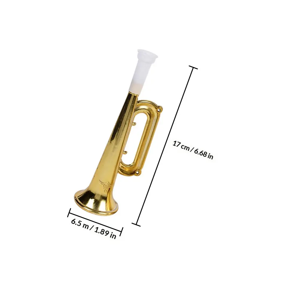 10Pcs Portable Cheering Trumpet Prop Wear-Resistant Gathering Festival Party Supply Interesting Accessory