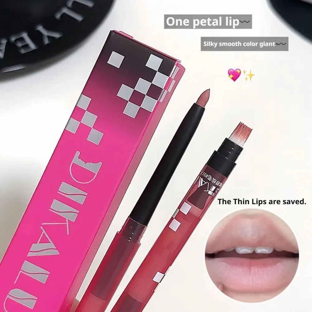 Natuurlijke nude lipliner mat Langdurig waterdicht, geen vlekken glad Perfecte lipvorm Schetslipliner Nude Lip Liner