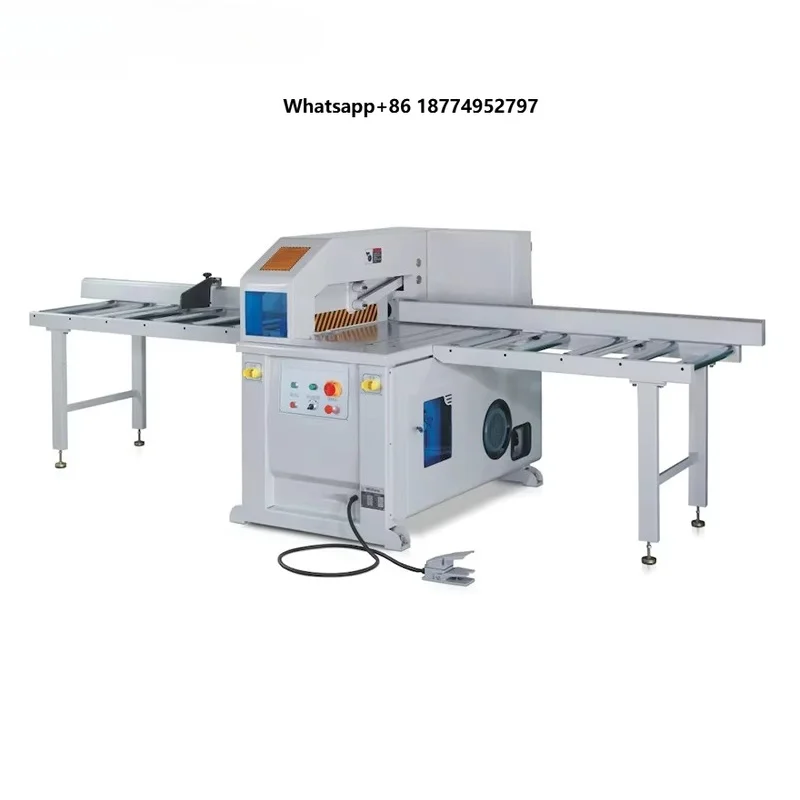 PINLIANG MJ276B Timber Wood Cut Saw Semi-automatic Pneumatic Cut off Saw Machine