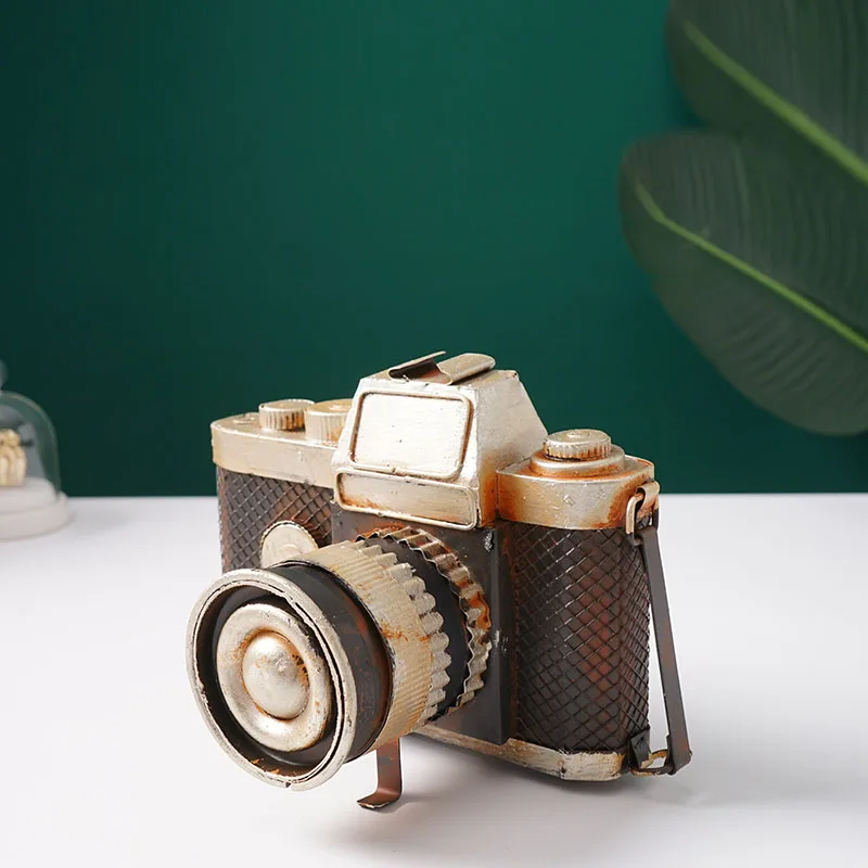 Vintage Retro Camera Model Decoration Simulation Old Shanghai Republic of China Style Decoration Props 1990 S Nostalgic Object