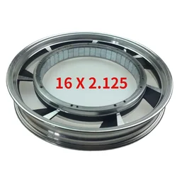 16x2.125 320mmx205mm Electric Car Rear Aluminum Ring Brushless Motor Outer Ring 14/ 16 / 18 Inch Rear Wheel Hub with A Magnet