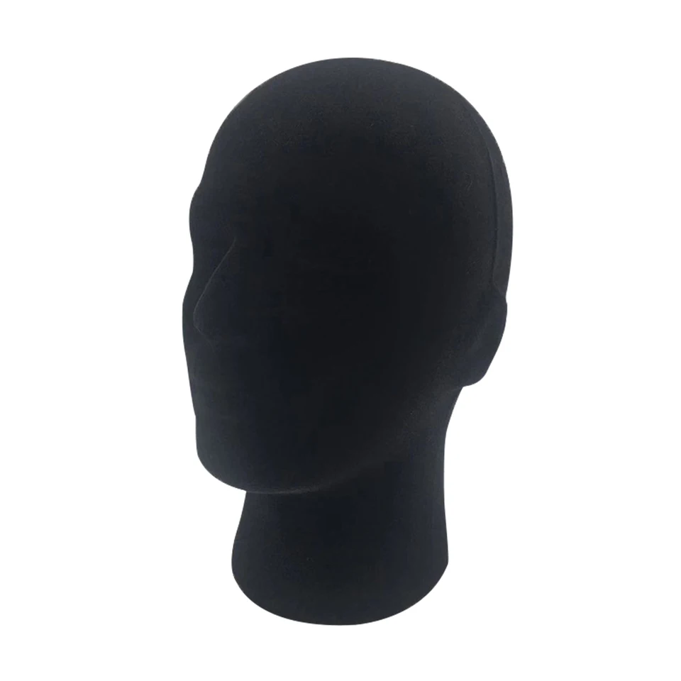 Male Foam Mannequin Head Display Stand for Hats