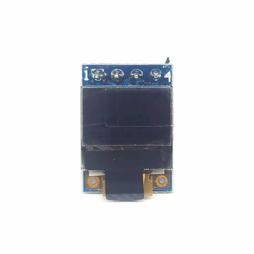 0.42 Inch OLED Screen Display Module 72*40 Dots IIC I2C COG 4PIN SSD1315 Driver IC Driver IC 3.3 5V White Light Display