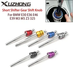 Krótki Shifter szybkie zestaw narzędzi szybciej Shift dla BMW E30 E36 E46 E39 M3 M5 Z3 325 krótki Shifter gałka zmiany biegów SK-1021