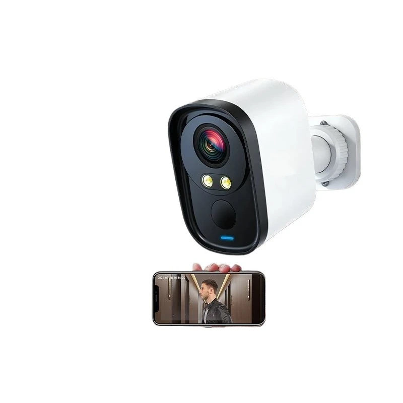 No electricity and no network 365 days intelligent surveillance camera, rechargeable battery free flow high definition mobile