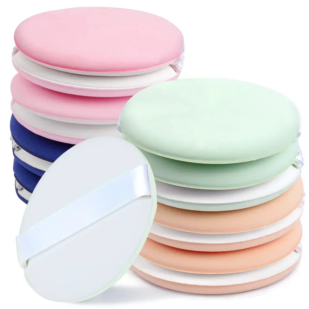 Cushion Foundation Powder Puff Air Cushion Makeup Puffs Round Makeup Sponges 4 Colors Air Cushion Powder Puff Latex beauty