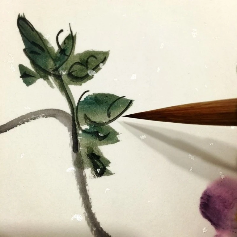 فرشاة الخط الصينية الصينية العادية تشغيل النص ابن عرس فرشاة الكتابة الشعر للمبتدئين الكتابة شو جين تي مخطوطة