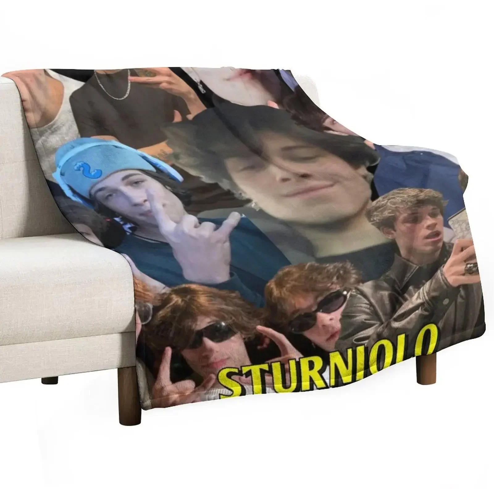 

Sturniolo Triplets Iconic Throw Blanket For Sofa Thin Single Blankets For Sofas Baby Blankets