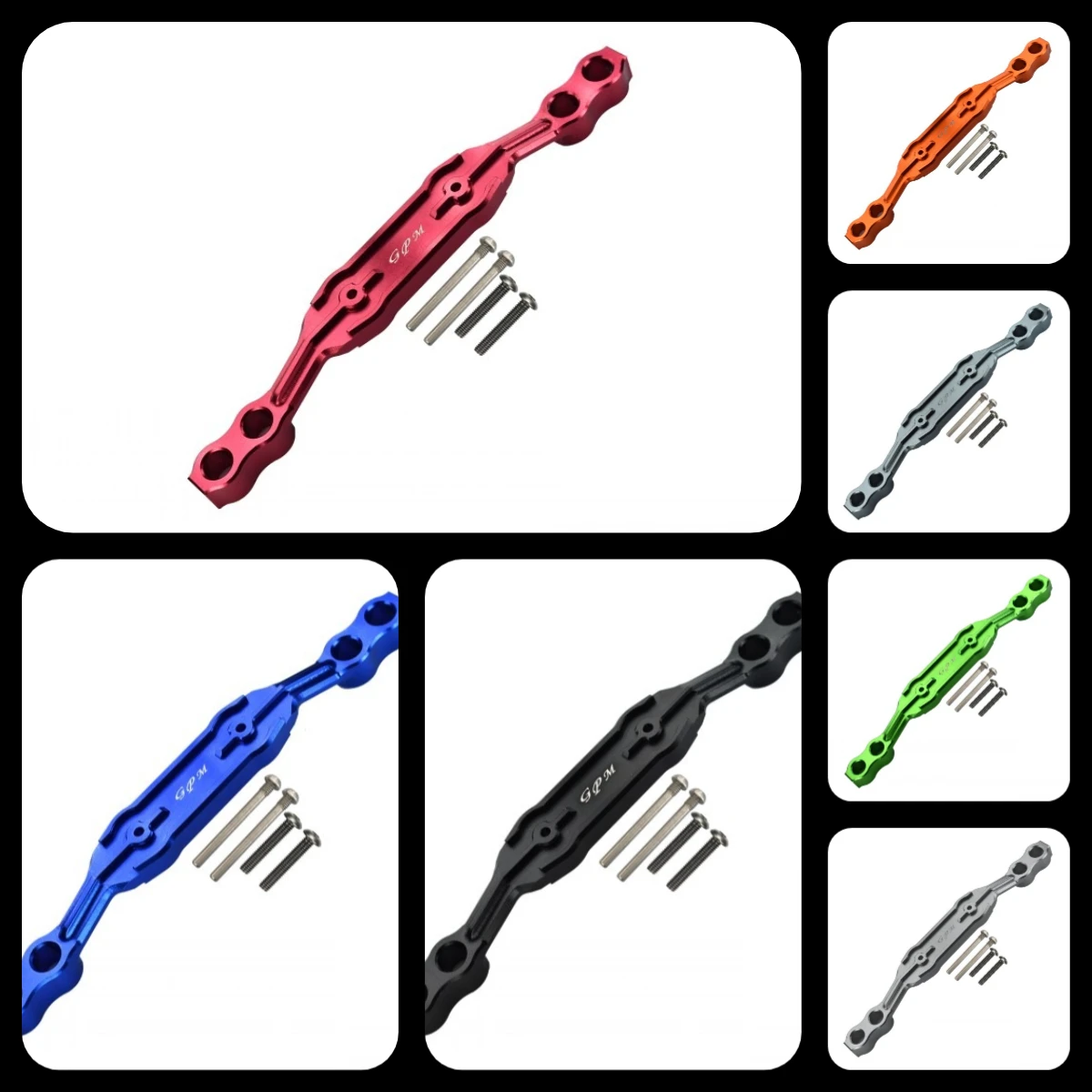 

GPM CNC Alloy F/R Body Post Stabilizer For ARRMA 1/7 Infraction Felony 6S