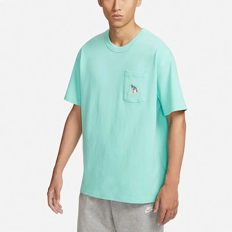 

Оригинальная мужская дышащая свободная футболка Nike с короткими рукавами, лето 2023, FQ0351-349