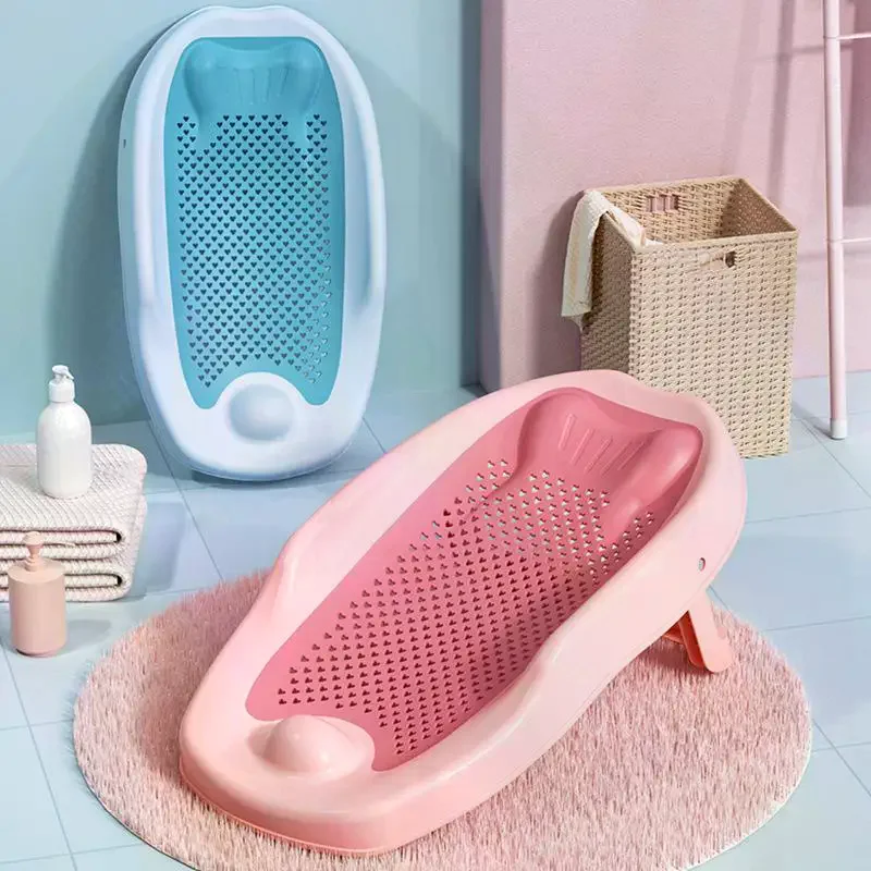 

1pc Pad Holder Pocket Bath Net Bathtub Foldable Universal Baby Artifact Shower Slip Bed Anti Newborn
