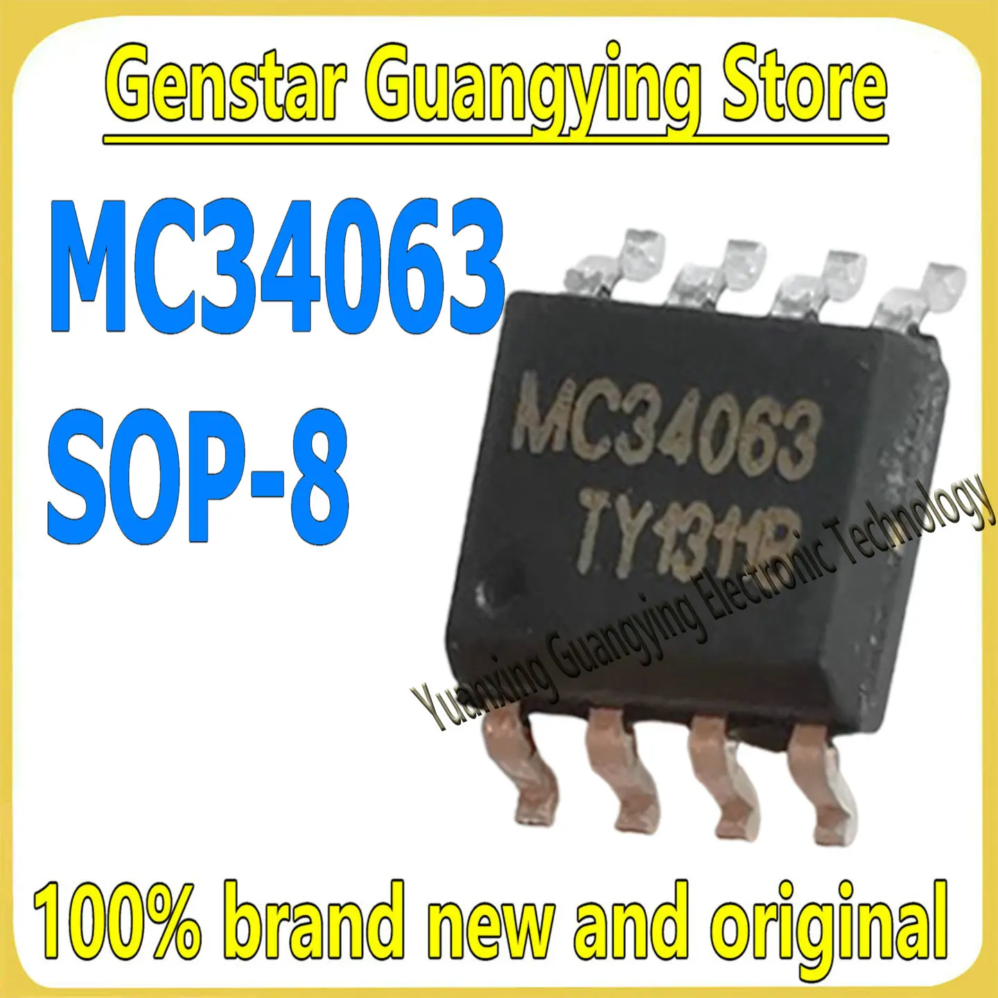(10 pieces) MC34063A MC34063 34063 SOP-8 DC/DC Converter Control Chip, 100% Brand New