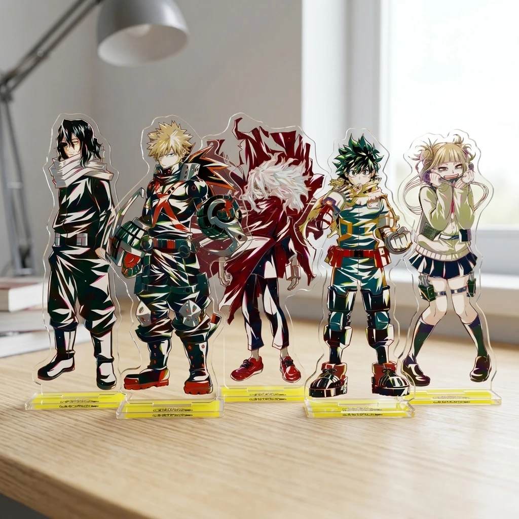 My Hero Academia Character Acrylic Stand Keychain Fans Surprise Present Hot Yofukashi no Uta Anime Merch