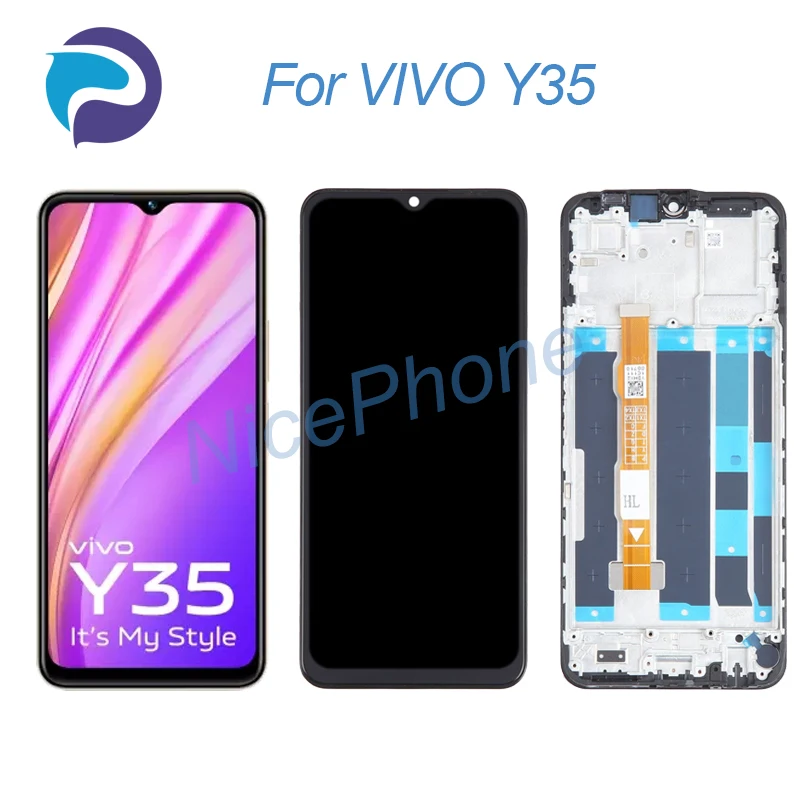 

for VIVO Y35 LCD Screen + Touch Digitizer Display 2408*1080 For VIVO Y35 4G LCD Screen Display