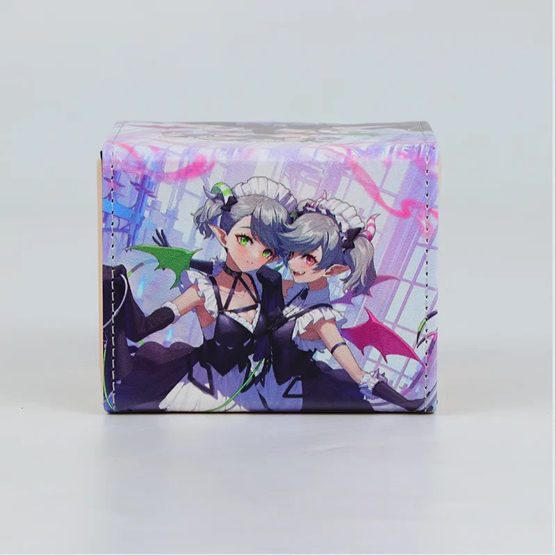Yu-Gi-Oh! TCG OCG Carte Deck Box Yugioh Figure Tearlaments Arianna Labrynth Custodia protettiva Collezione in pelle Pu Scatola di immagazzinaggio100+