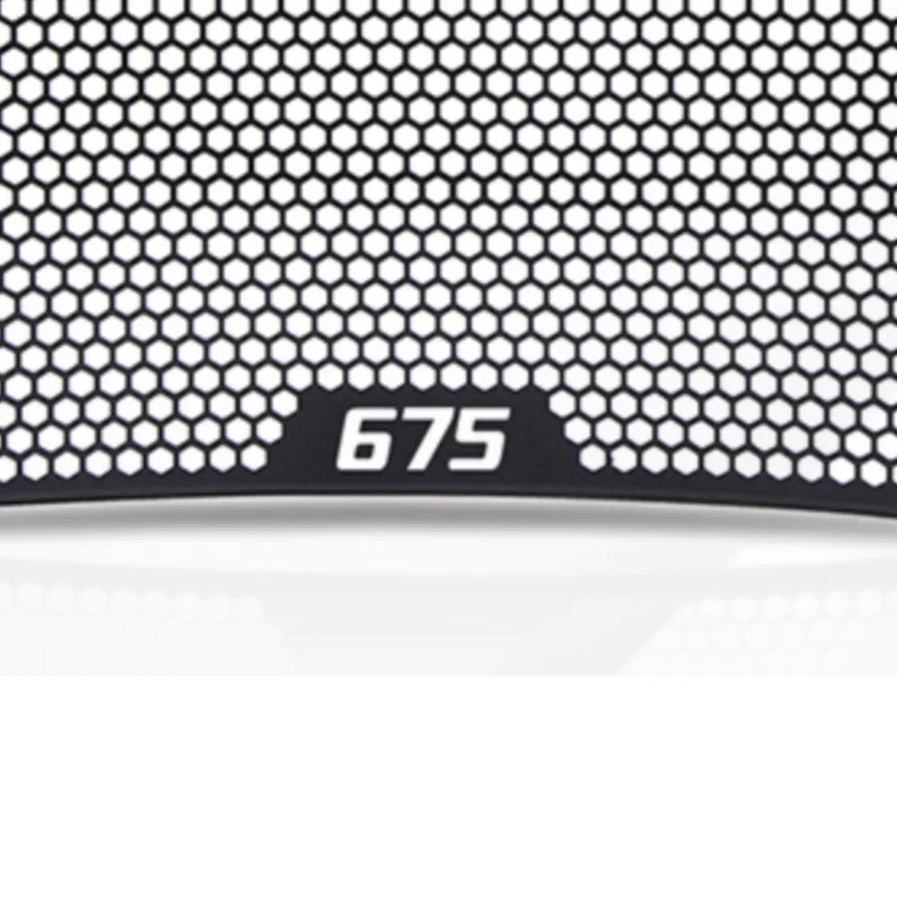 

Motorcycle Accessories Radiator Grille Cover Guard Protector For Street Triple R StreetTriple 675 R 675R 2007 - 2016 2015 2014