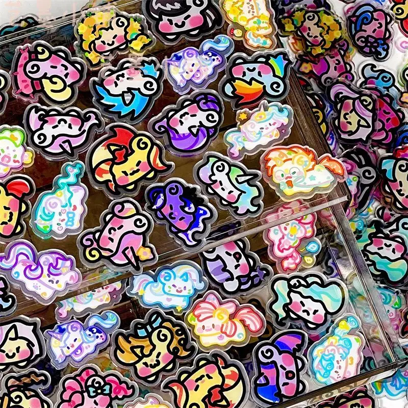 My Little Pony 4cm Single-layer Acrylic Pieces DIY Planner INS Phone Case Photo Frame Accessories Anime Cartoon - view 4
