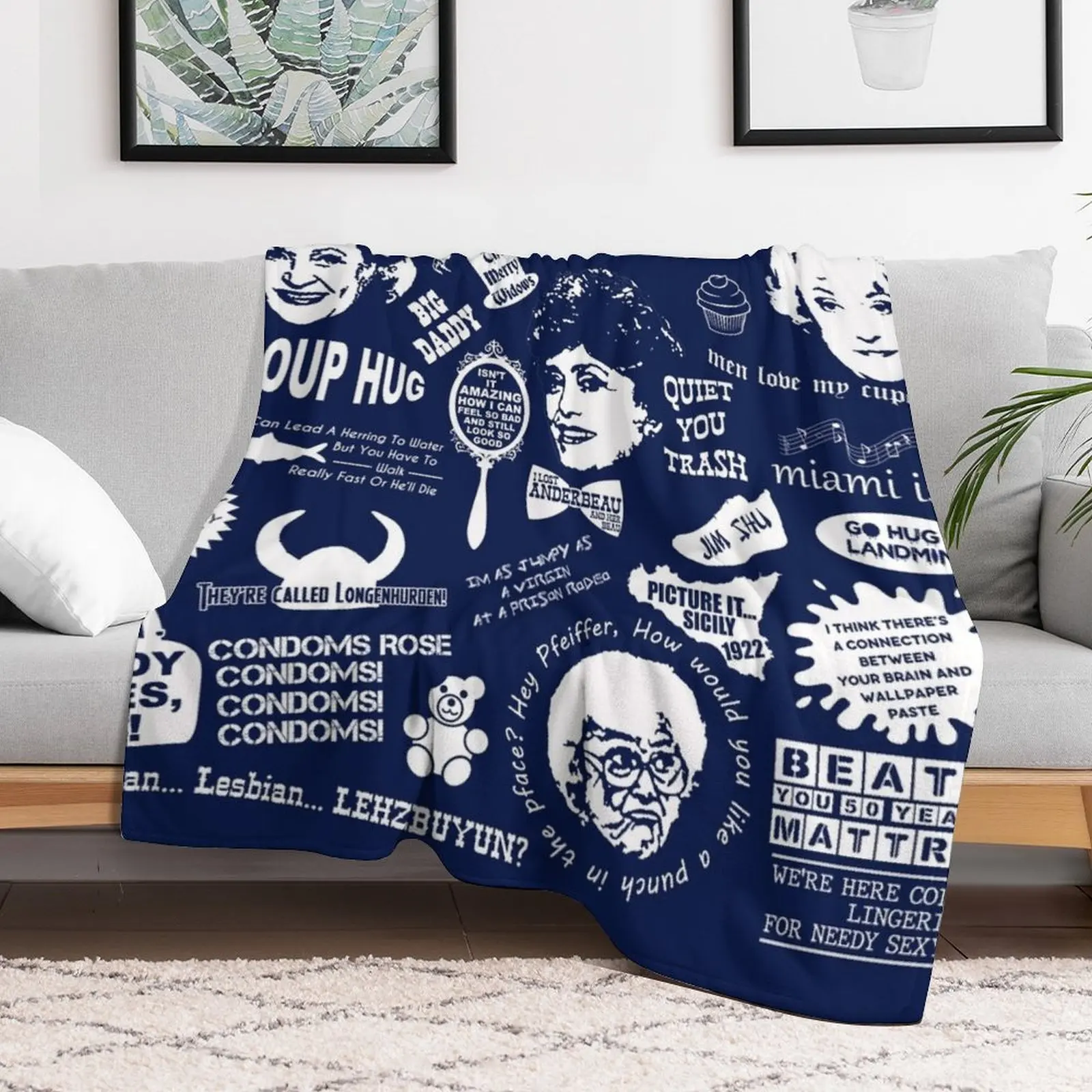 Thank You For Being A Friend Throw Blanket Spring Fall Cozy Throw Blanket for Couch