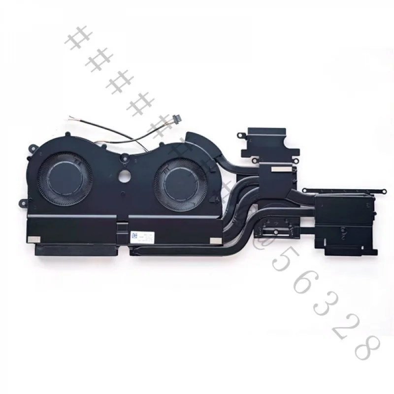 New 6-31-V560N-102 CPU GPU Thermal Module Cooling Heatsink Fan Assembly For Clevo V560N Gaming Laptop Cooler Replacement