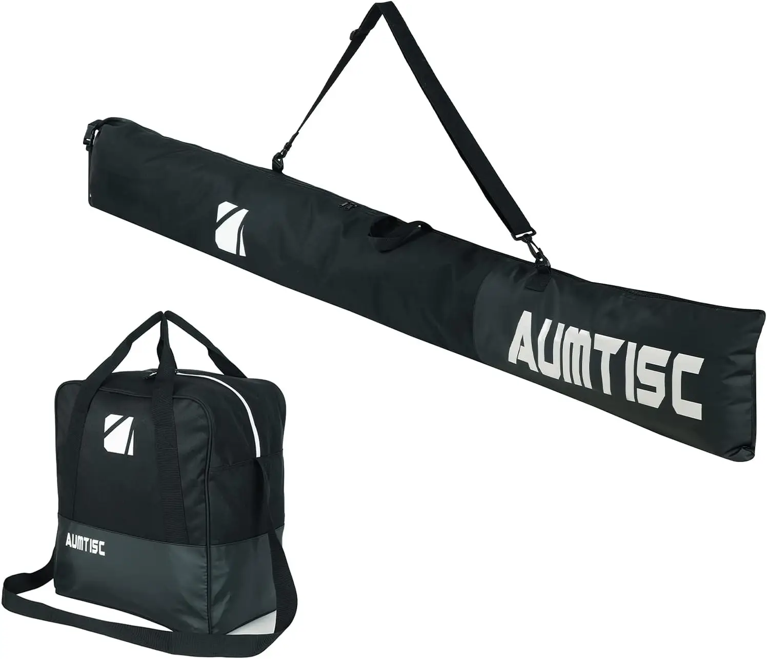 

Ski & Boot Bag Combo for Air Travel, Padded Two-Piece, Fits Skis Up to 200cm, Boots Up to Size 13