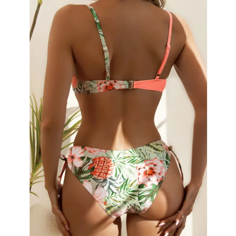 Sexy Push Up Bikini 2026 Costumi da bagno donna Costume da bagno femminile per costumi da bagno Costumi da bagno Bikini brasiliano Set Beachwear Piscina Bagnante