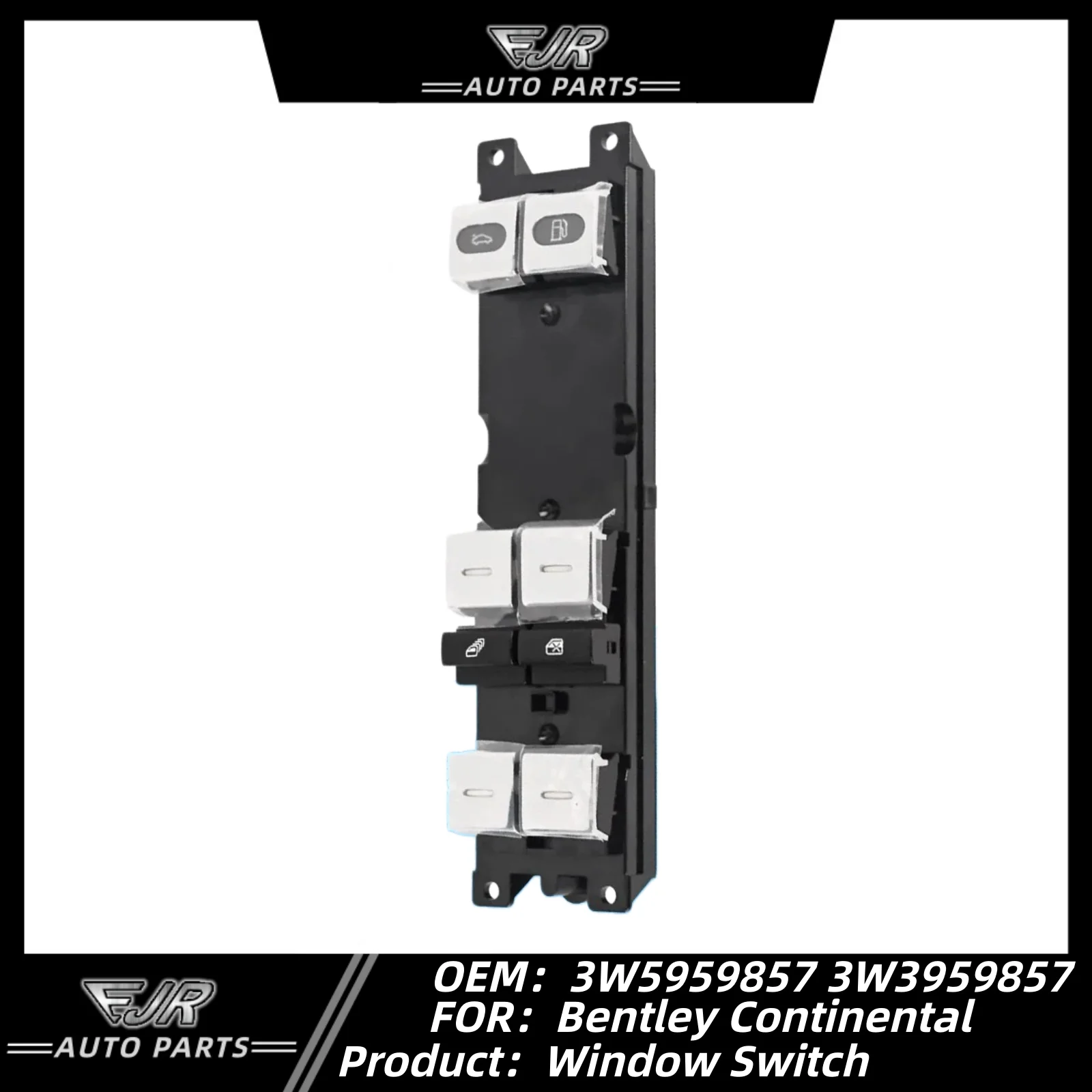 Window Switch Gas Door Switch For 2004-2013 Bentley Continental Gt Gtc Flying Spur Car Replace Parts 3W3959857 3W3959857D