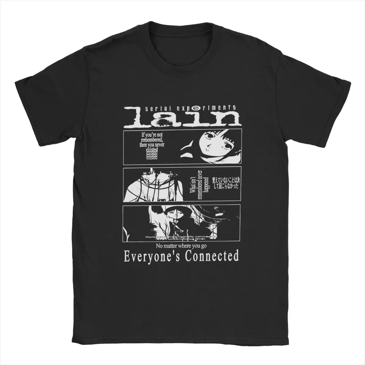 Serien experimente lagen Herren T-Shirt Cyber Ai Freizeit T-Shirts Kurzarm T-Shirts mit Rundhals ausschnitt aus reiner Baumwolle in Übergrößen