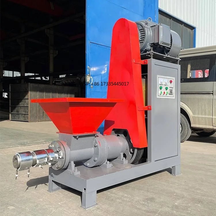 Multifunctional Continuous Carbonization Furnace Charcoal Extrusion Making Machine 350kg/h 380V High Quality Easy to Operate
