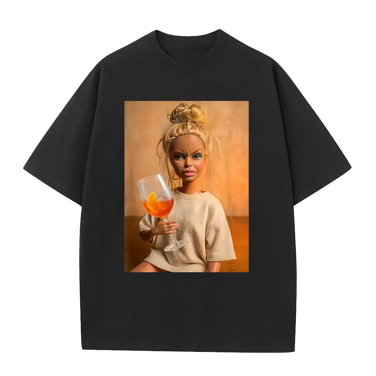 

Hot Sale Funny Disgusting Doll Meme Graphic T-shirt Men Women High Quality Cotton T Shirt Unisex Oversized Short Sleeve T-shirts