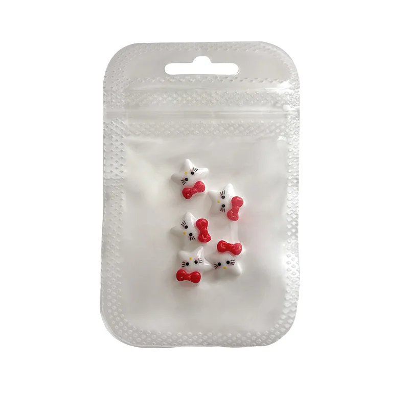 20 قطعة/الحزمة مثقاب ملحقات أظافر DIY جديد لطيف على شكل نجمة، مناسب لمختلف زخارف الأظافر الطازجة واللطيفة