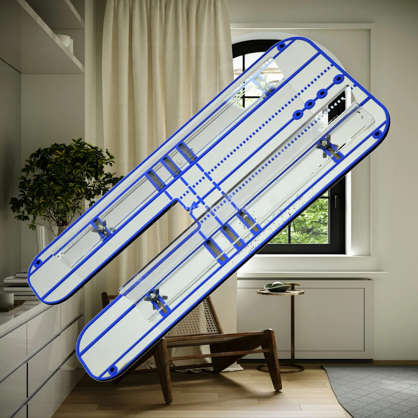 Golf Putting Mirror Acrylic Alignment Practice Aid Lightweight Portable Swing Trainer for Men Women Learners