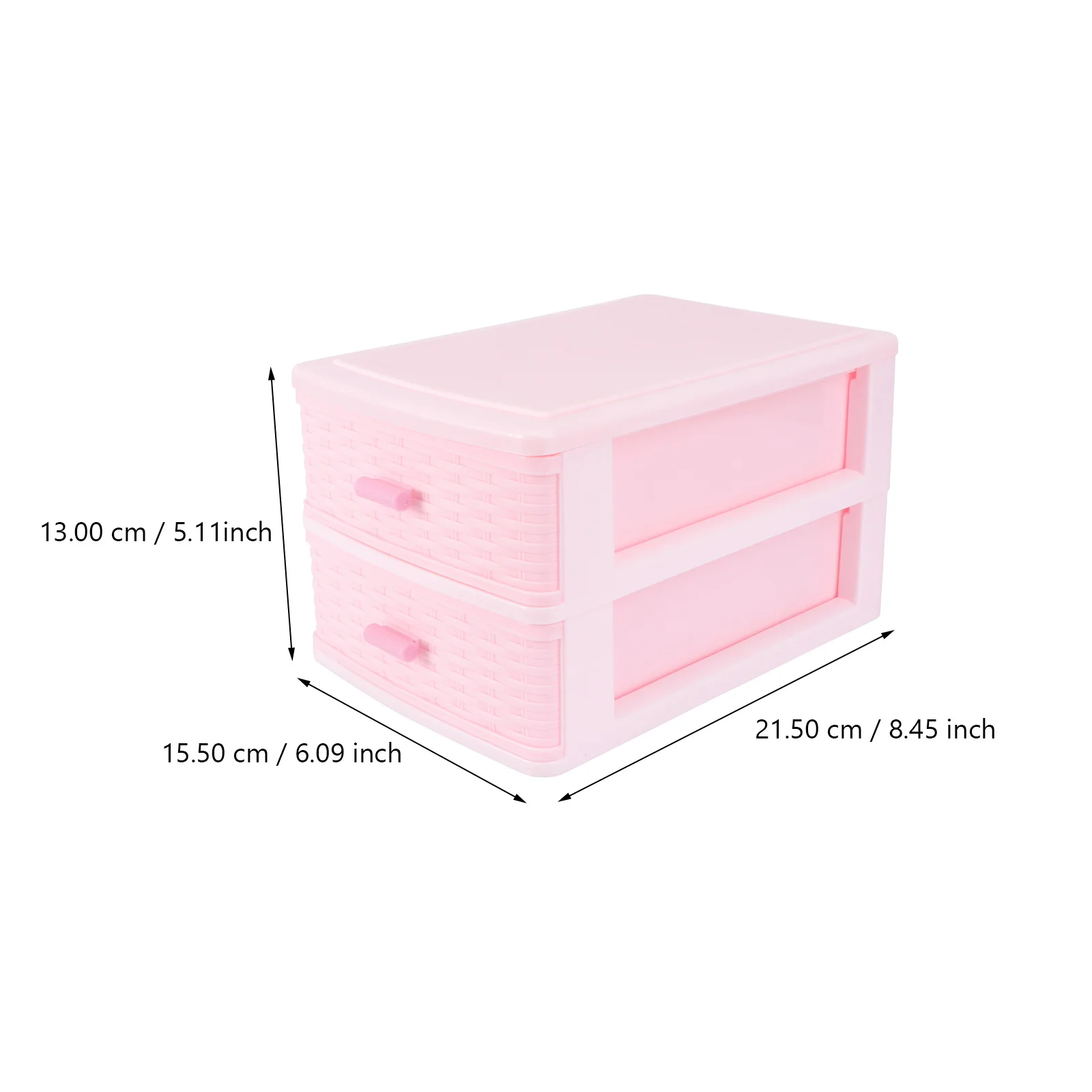 1 قطعة صندوق تخزين المكياج سعة كبيرة منظم متعدد الطبقات لمستحضرات التجميل والمجوهرات وحاوية سطح المكتب #3