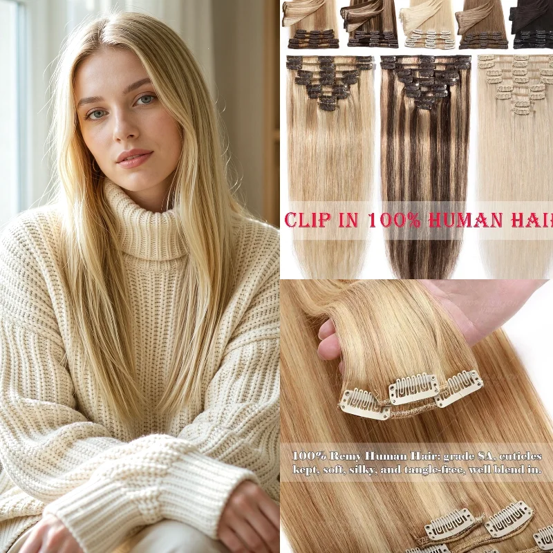 extension-per-capelli-lisci-da-20-pollici-7-pezzi-100-capelli-umani-con-clip-4-p27-613-aggiungi-lunghezza-e-volume-matrimonio-quotidiano-vendita-all'ingrosso