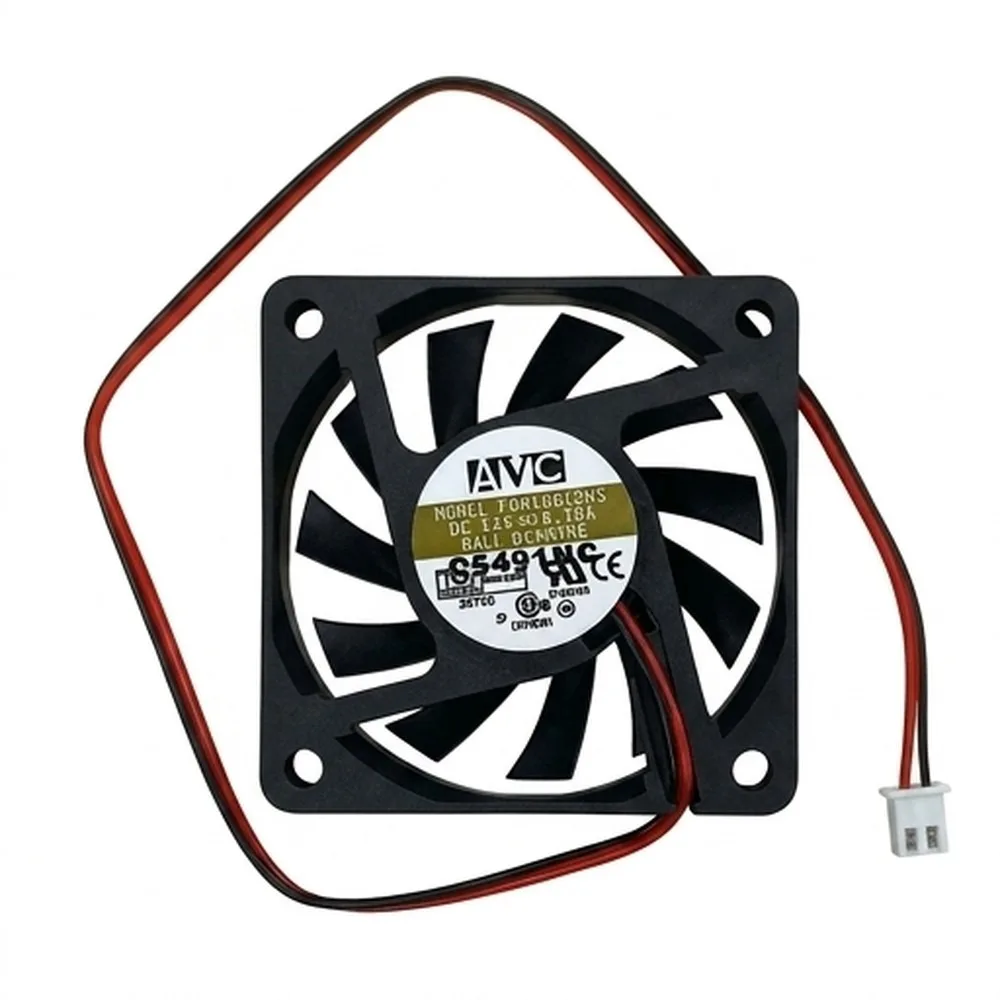 

For AVC F6010B12HS 6010 DC12V 0.19A 6CM 2-Wire Silent Cooling Fan