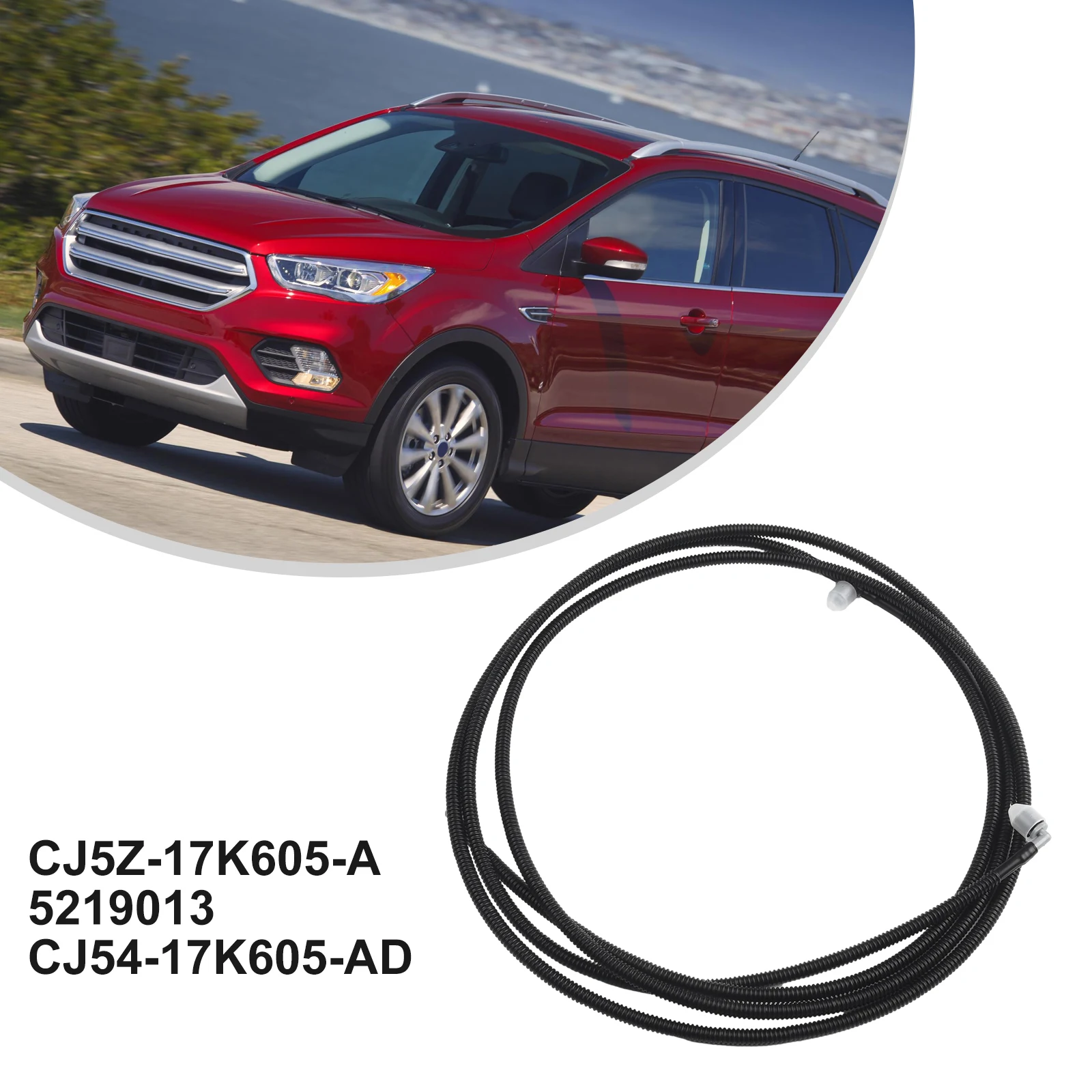 Windshield Washer Fluid Tube For Ford for Escape for Kuga 2013-2016 CJ5Z-17K605-A 5219013 CJ54-17K605-AD windshield washer hoses