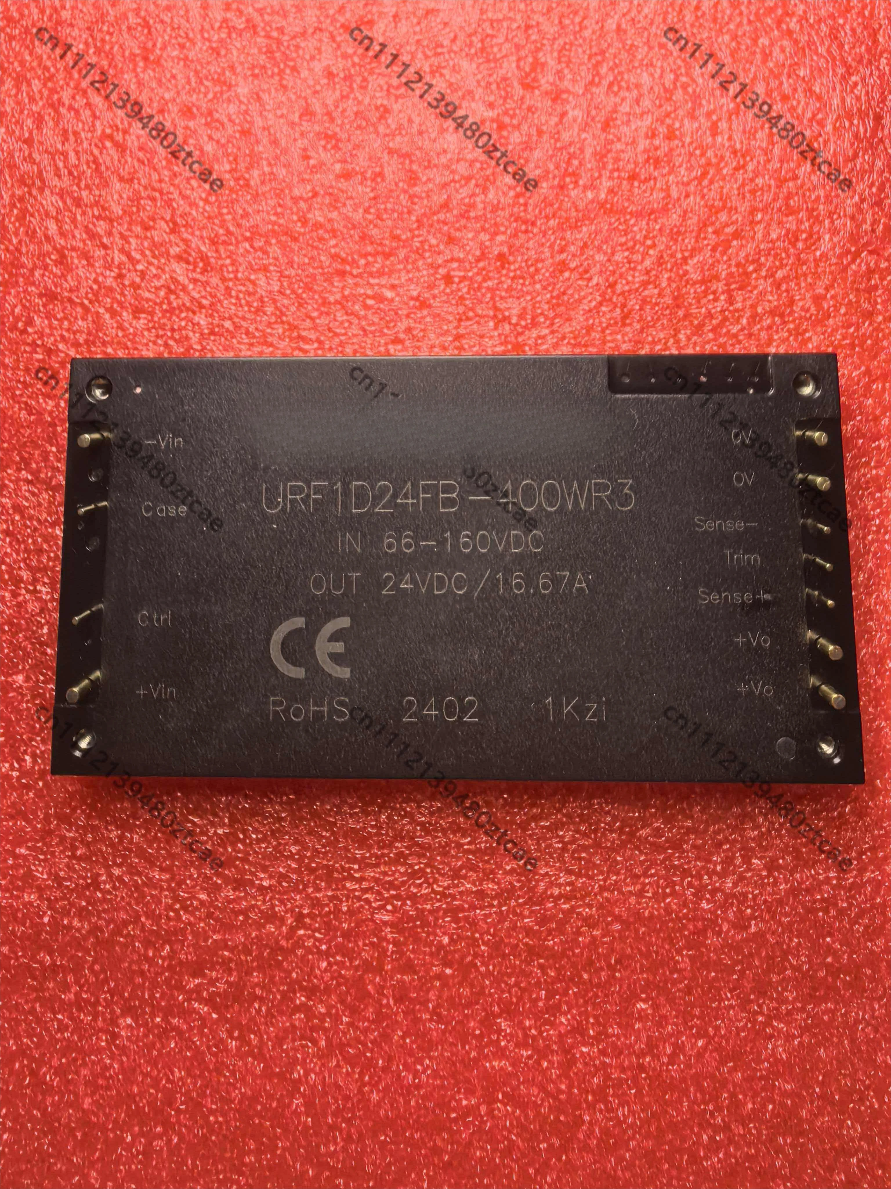 400W 66~160V Railway Full Brick DC-DC Isolated Power Module 3kV Isolation 24V High Power Regulated Converter