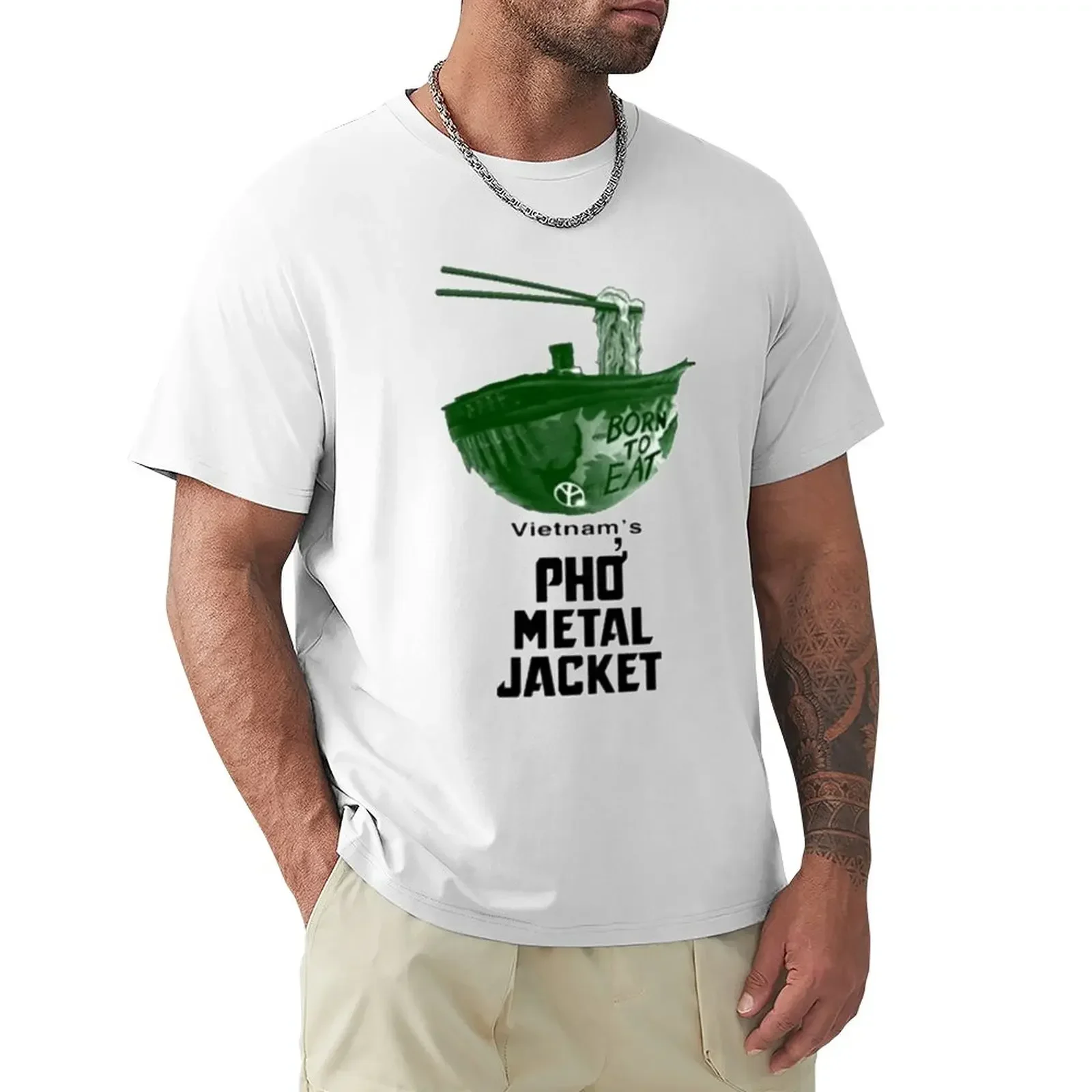 

Pho Metal Jacket Classic T-Shirt rapper graphic tees for a boy blanks t shirts for men