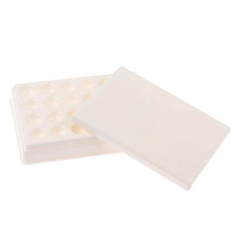 

Dental Lab 24slots Plastic Palette Watering Plate Mixing Plate Stain Mixing Tool