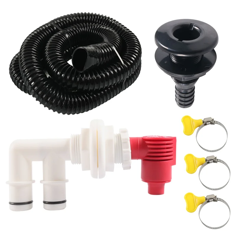 

Комплект морского сливного и аэраторного клапана A98M, сливной порт 3/4 дюйма, клапан Livewell для рыбацкой лодки + шланг 29 мм/2 м